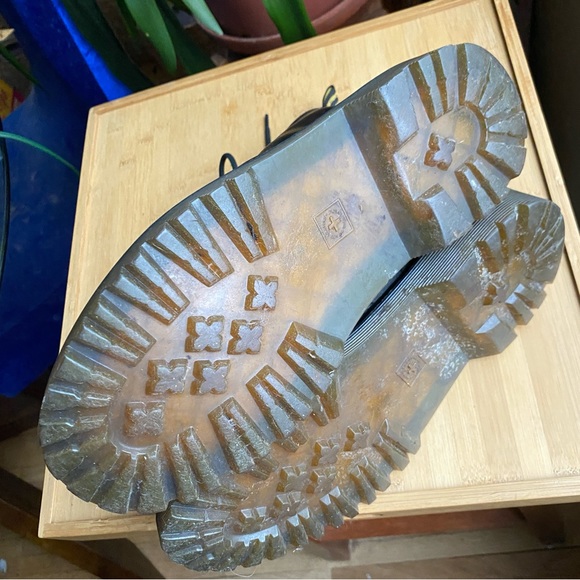 Dr Doc Martens Black Luana Womens Leather Boots Size 9 - Picture 8 of 11